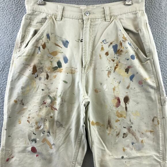 Vintage American Eagle Outfitters Carpenter AE Supply Workwear 33x32 painter - Picture 7 of 8